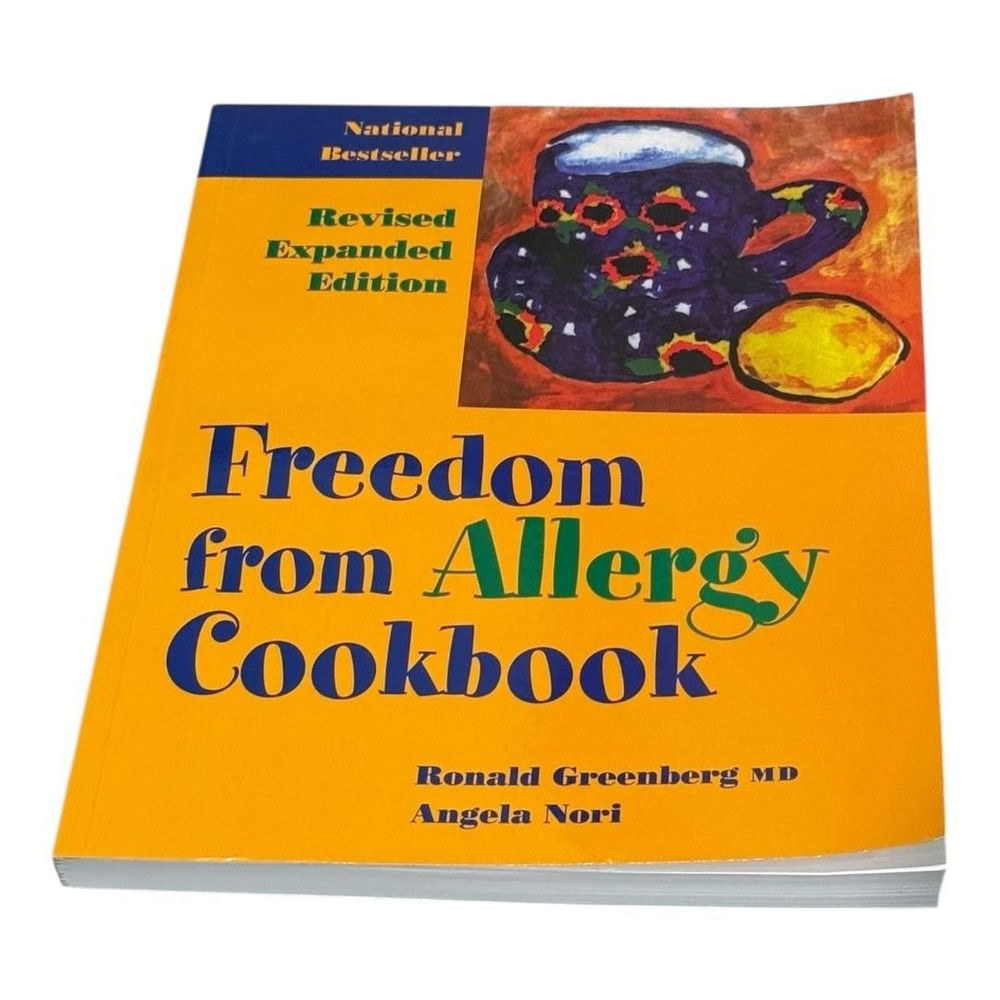 Freedom from Allergy Cookbook Revised Expanded Edition Paperback Greenberg Nori